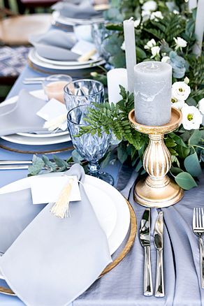 Dusty Blue and Navy: A Dreamy Wedding Color Palette for Your Big Day lovelygirly