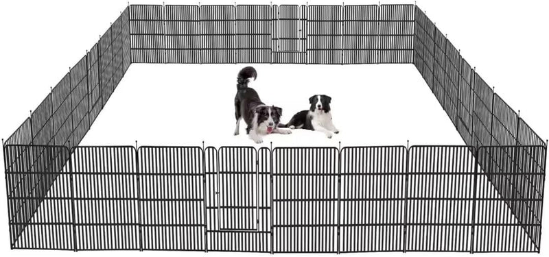 IndoorOutdoor Heavy Duty Dog Playpen - 8 Panels 40 Height