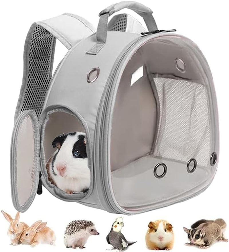 Guinea Pig Backpack with Space Capsule Window for Small Animals