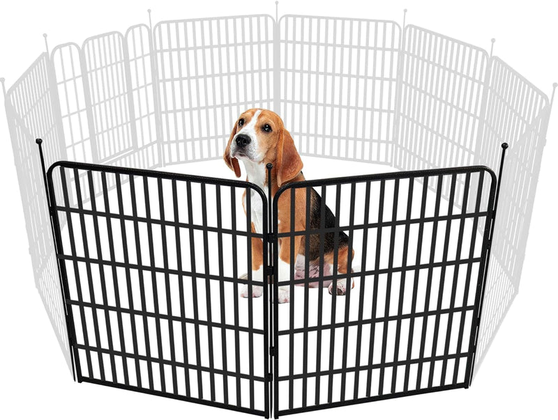 IndoorOutdoor Heavy Duty Dog Playpen - 8 Panels 40 Height