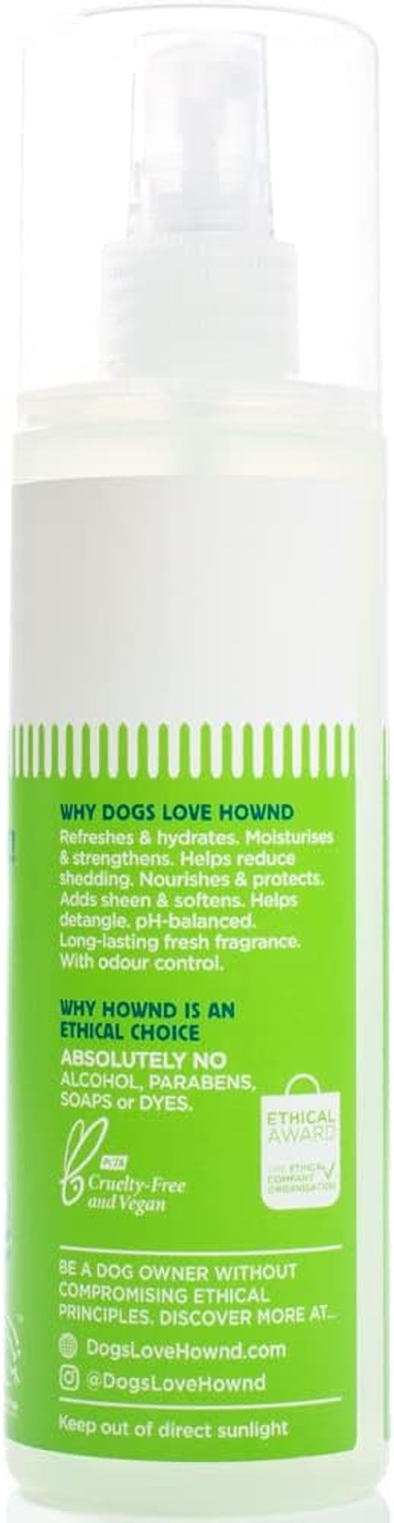 Hownd Yup You Stink! Refreshing Body Mist for Smelly Dogs - Made with Eucalyptus & Cedarwood - Absorbs Strong Odors & Refreshes Coat - Long-Lasting Fresh Fragrance - Vegan, Cruelty Free - 8.45Oz