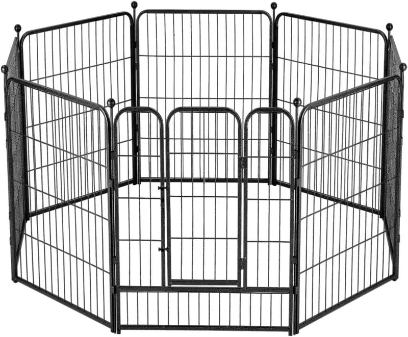 IndoorOutdoor Heavy Duty Dog Playpen - 8 Panels 40 Height