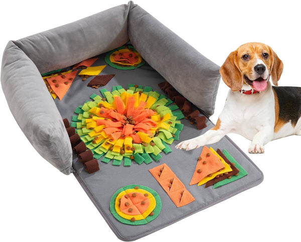 HOMBYS Snuffle Mat for Dogs - Stress Relief Foraging and Slow Eating Mat