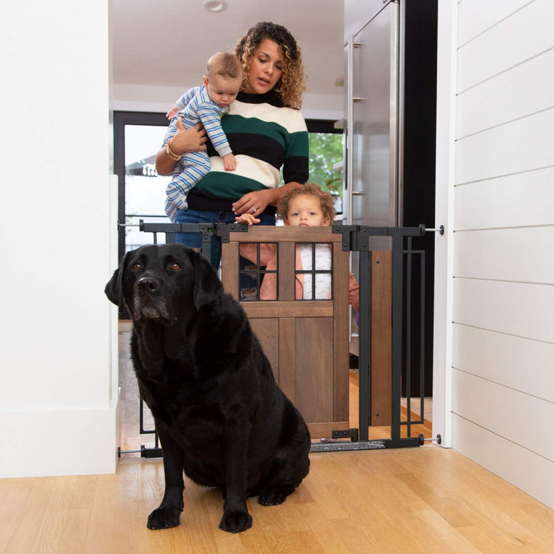 Evenflo Farmhouse Barn Door Walk-Thru Gate