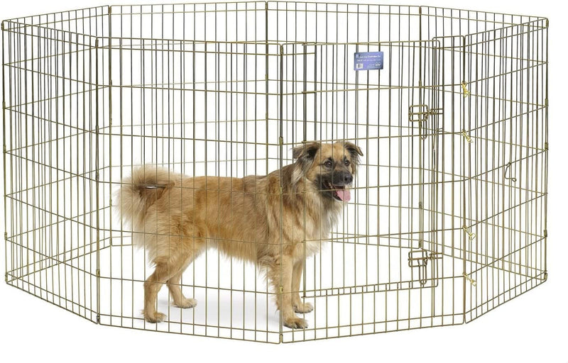 Midwest Foldable Metal Dog Exercise Pen - 24W x 24H