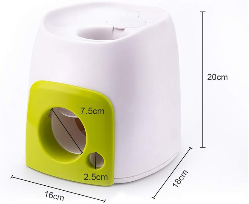 Hztyyier Interactive Dog Food Reward Machine Toy Mini Tennis Ball Automatic Feeder ABS Material for Cats Dogs Pets Other Animals