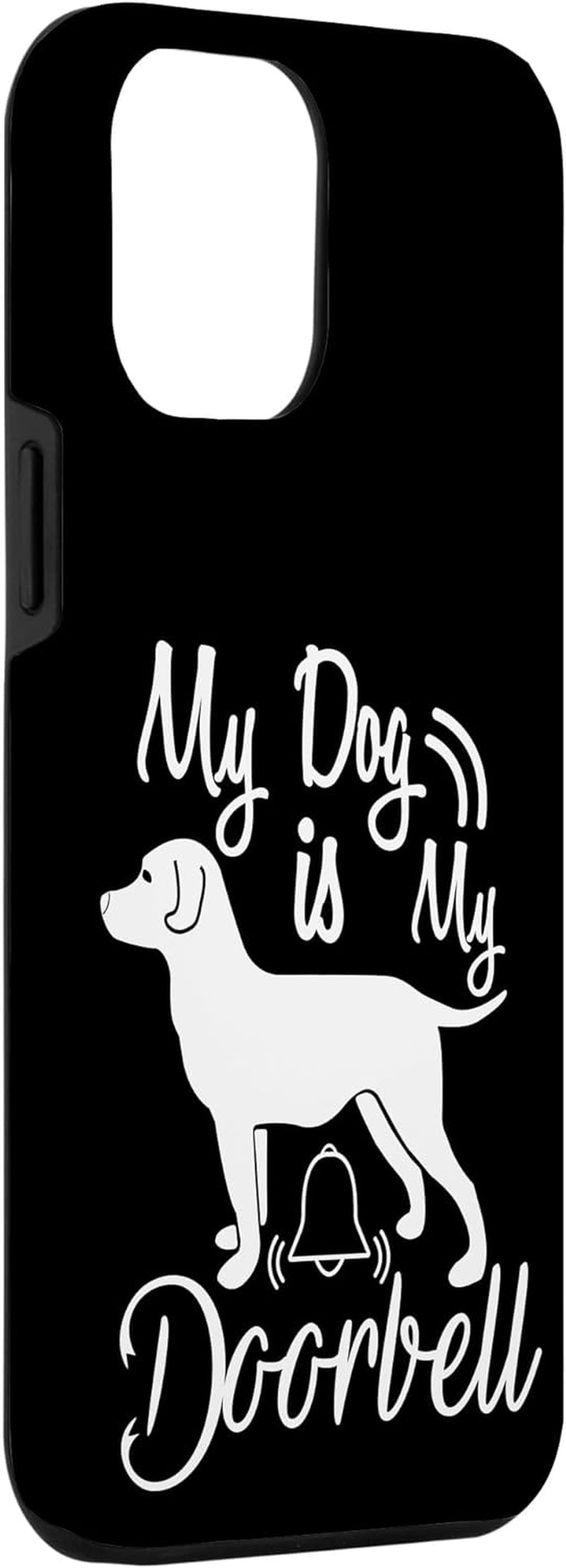 Iphone 14 Pro Max Dog Design Case - Rescue Dogs Fun Doorbell Owner