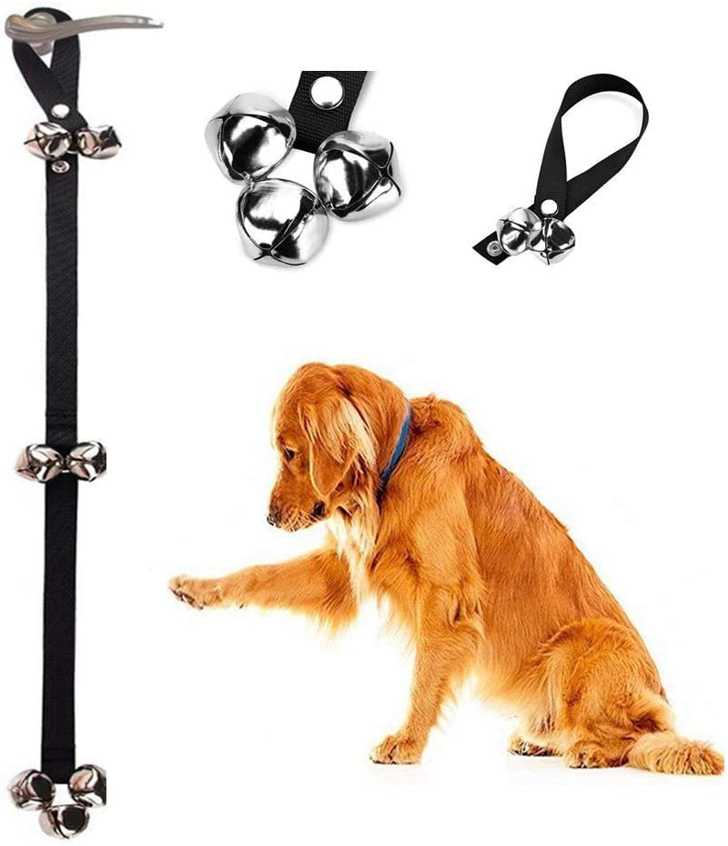 Premium Dog Doorbells for Training  Housebreaking - 7 Loud Extra Large Bells Adjustable Length