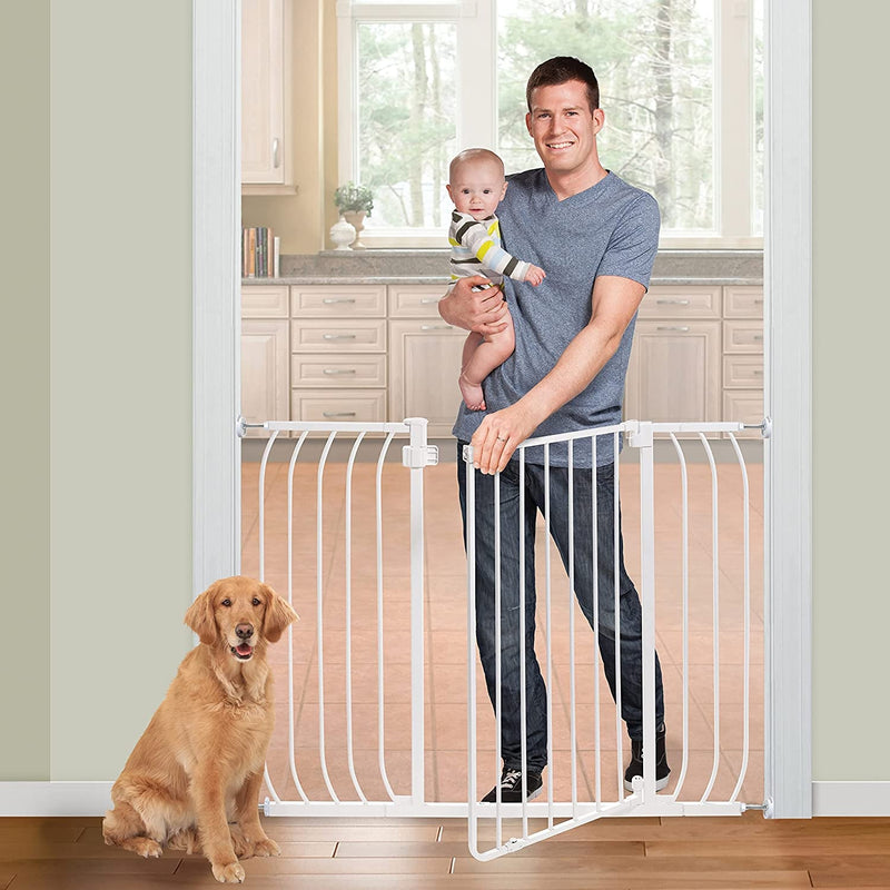 Summer Infant Extra Tall Baby Gate White Finish 36 Tall Fits 29-48 Openings