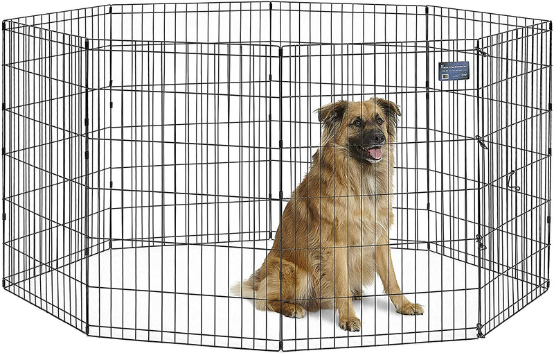 Midwest Foldable Metal Dog Exercise Pen - 24W x 24H