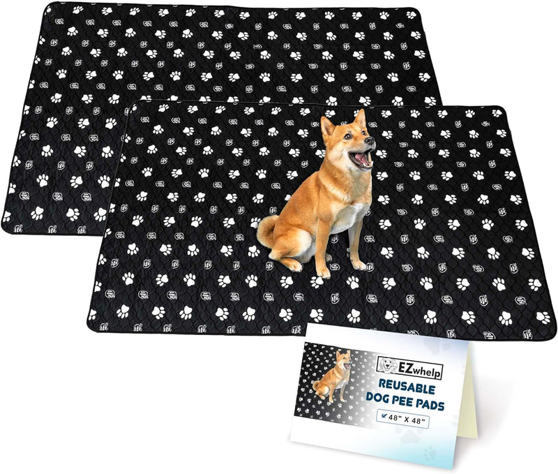 Washable Pee Pads for Dogs - Waterproof 2 Pack 50X80