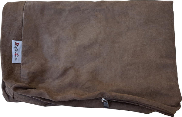 XL Brown Dog Bed Cover - Replacement Zipper Liner for Large Pet Bed by Dogbed4Less