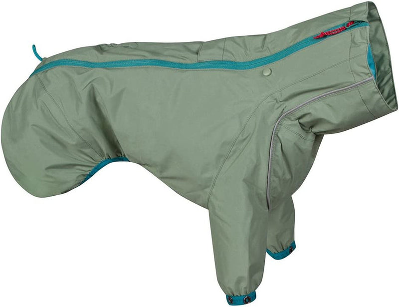 Hurtta Rain Blocker ECO Dog Raincoat - Hedge 20 in