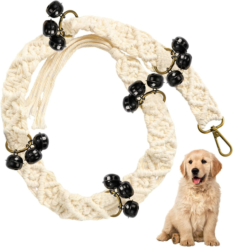 Puppy Potty Training Doorbell - Handwoven Hanging Bells for Easy House Training