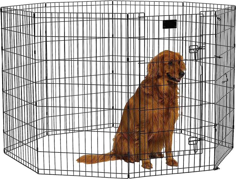 Midwest Foldable Metal Dog Exercise Pen - 24W x 24H