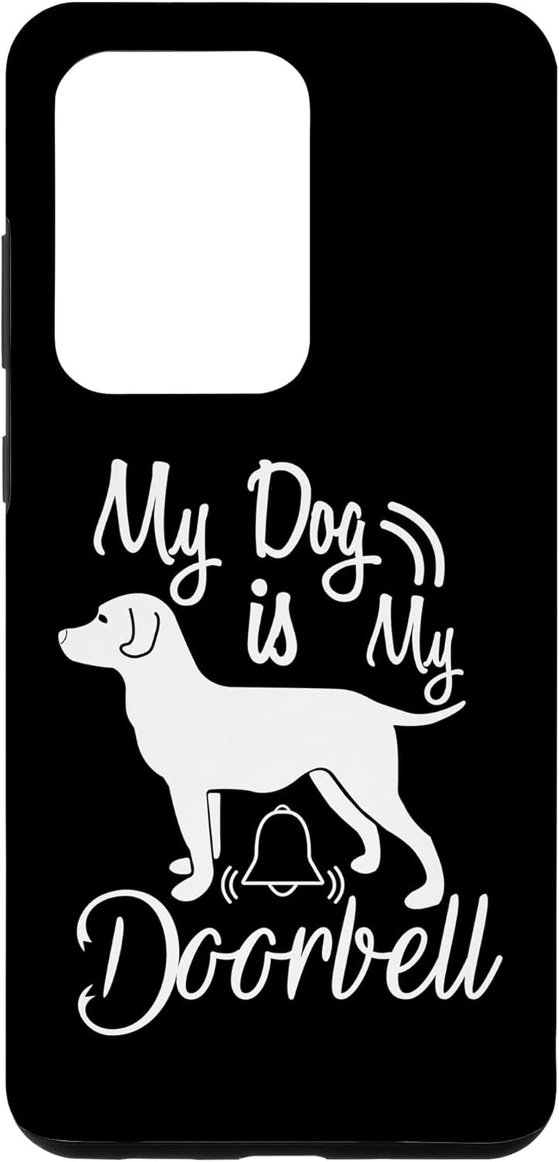 Galaxy S9 Dog Design Case - Rescue Dogs Doorbell Fun and Owner Gift