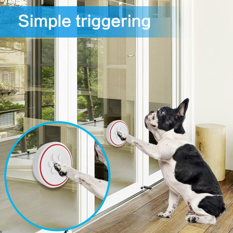 Wireless Dog Door Bell for Potty Training - Waterproof and Durable