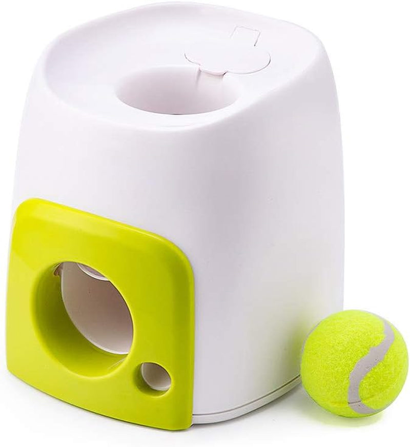 Zerone Automatic Dog Ball Reward, Dog Food Reward Machine Interactive Pet Toy Smart Feeder Dog Ball Rolling Machine for Cats, Dogs