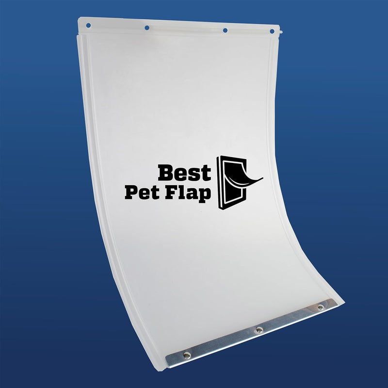 XL Designer Series Dog Door Flap - Longer Lasting Energy Efficient - BPA Free - 105 x 15