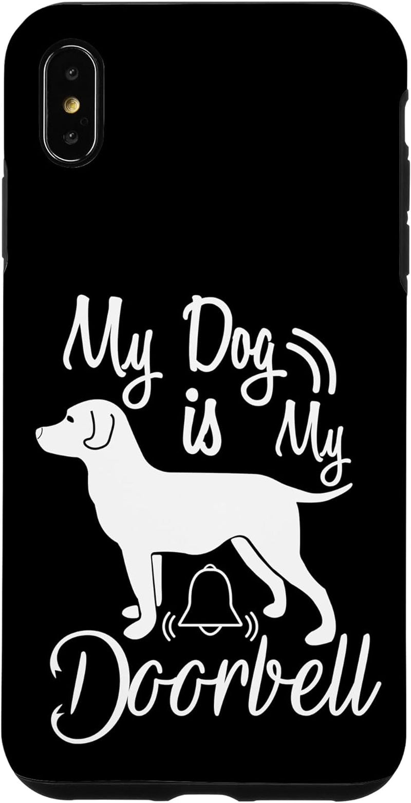 Iphone 14 Pro Max Dog Design Case - Rescue Dogs Fun Doorbell Owner