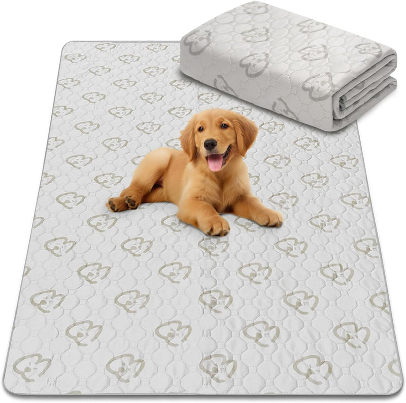 FXW Washable Puppy Pads - Super Absorbent for Dog Playpen 71 Diameter