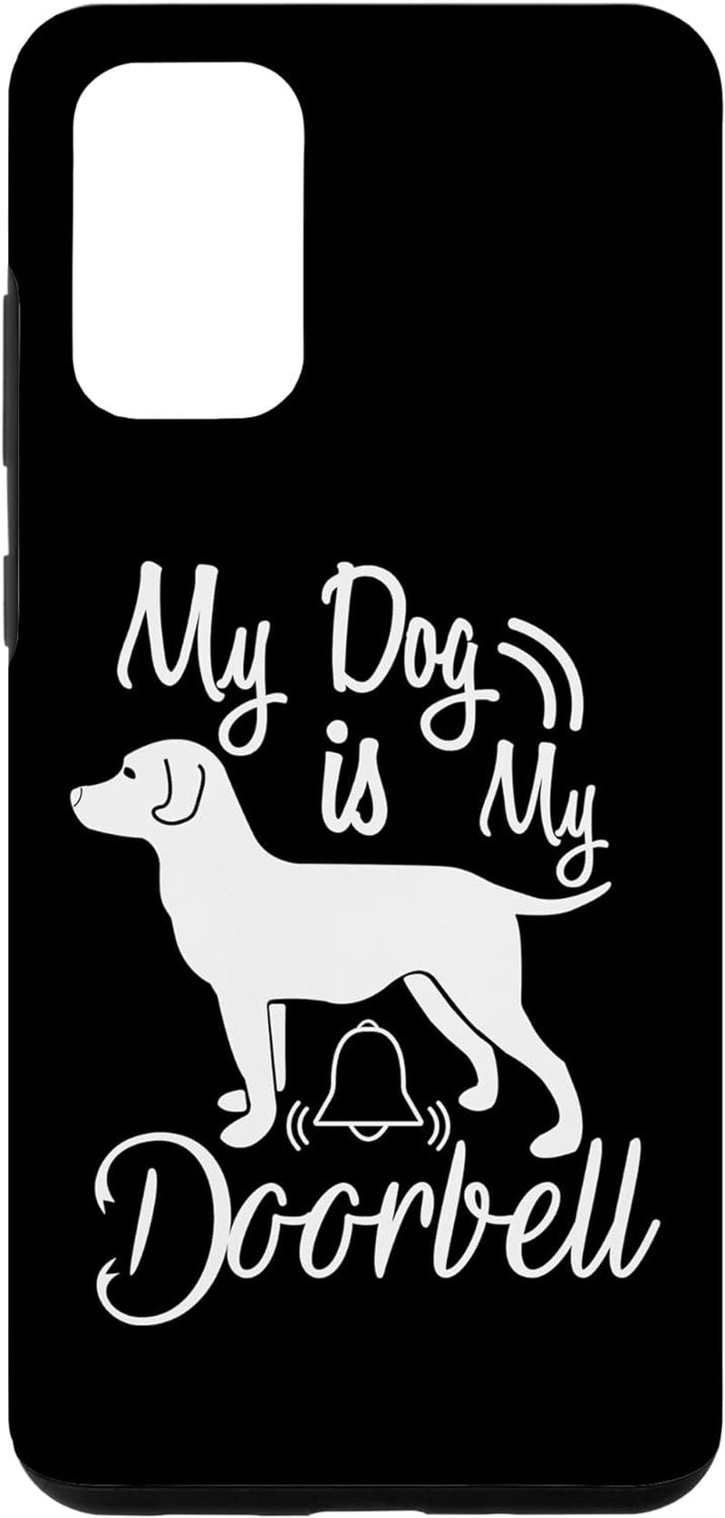 Galaxy S9 Dog Design Case - Rescue Dogs Doorbell Fun and Owner Gift