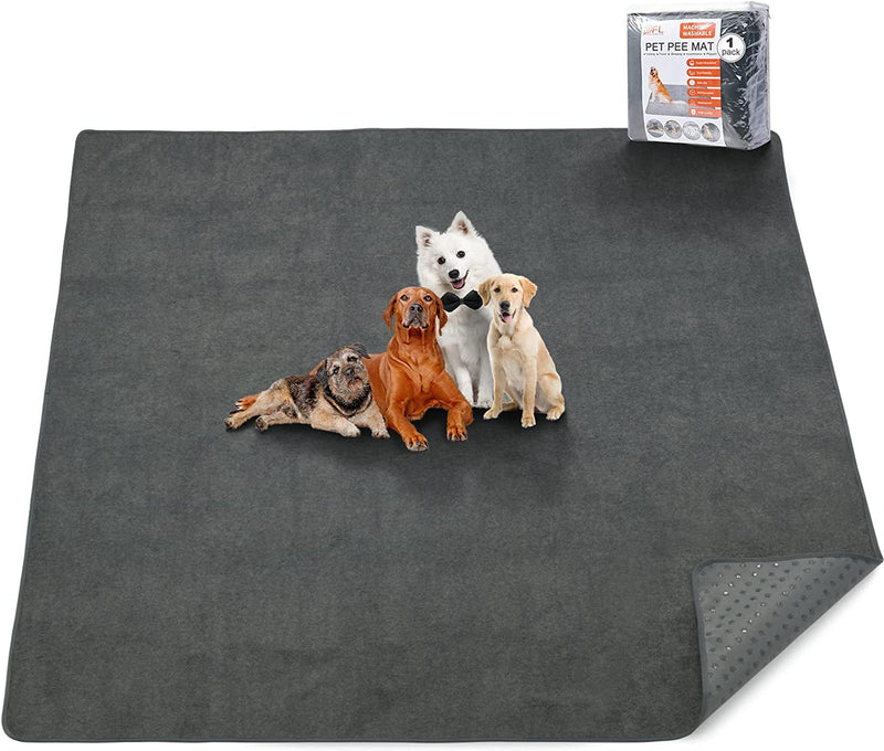 Washable Dog Pee Pad - Extra Large Non-Slip Mat for Incontinence and Housebreaking - Instant Absorb