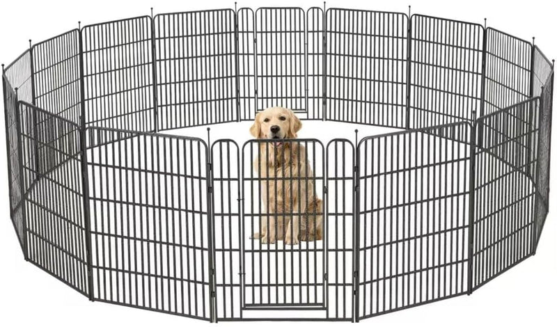 IndoorOutdoor Heavy Duty Dog Playpen - 8 Panels 40 Height