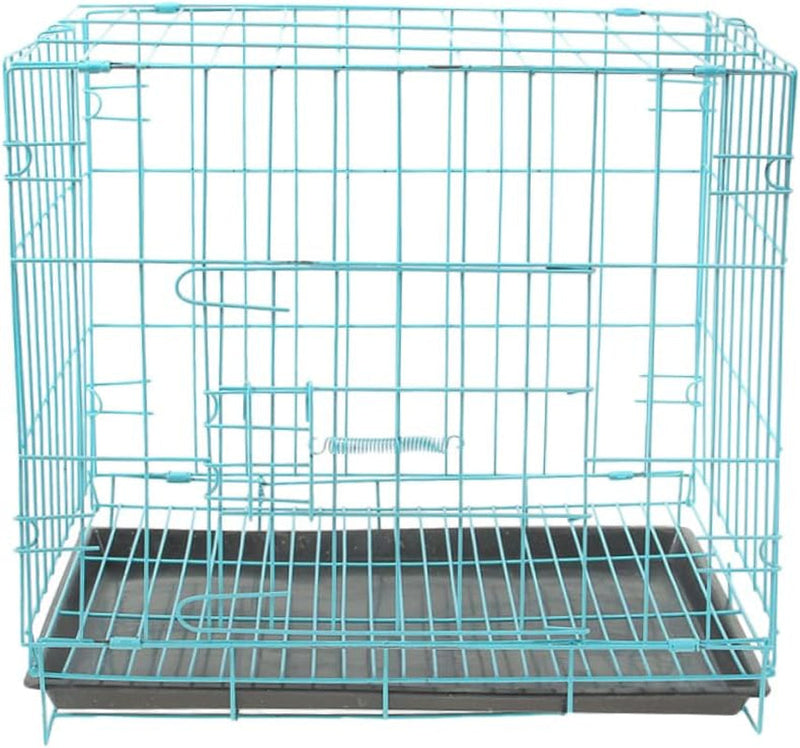 Puppy Carrier and Playpen for Small Dogs - Indoor Metal Cage for Cats Rabbits Medium and Large Dogs - Travel-Friendly and Foldable - 137x133x102 inches