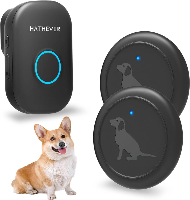 Wireless Dog Potty Training Bell - 1000ft Range Waterproof Touch Button 32 Melodies  4 Modes