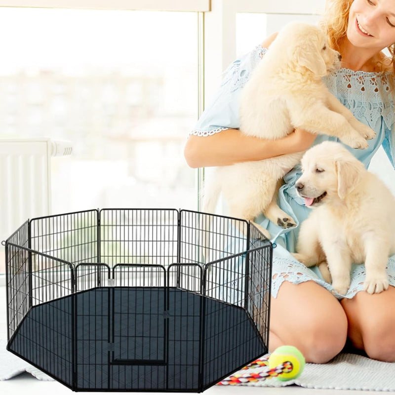 Dog Playpen Mat - Washable Pee Pad for Puppy Playpen - Leakproof Potty Training Pad