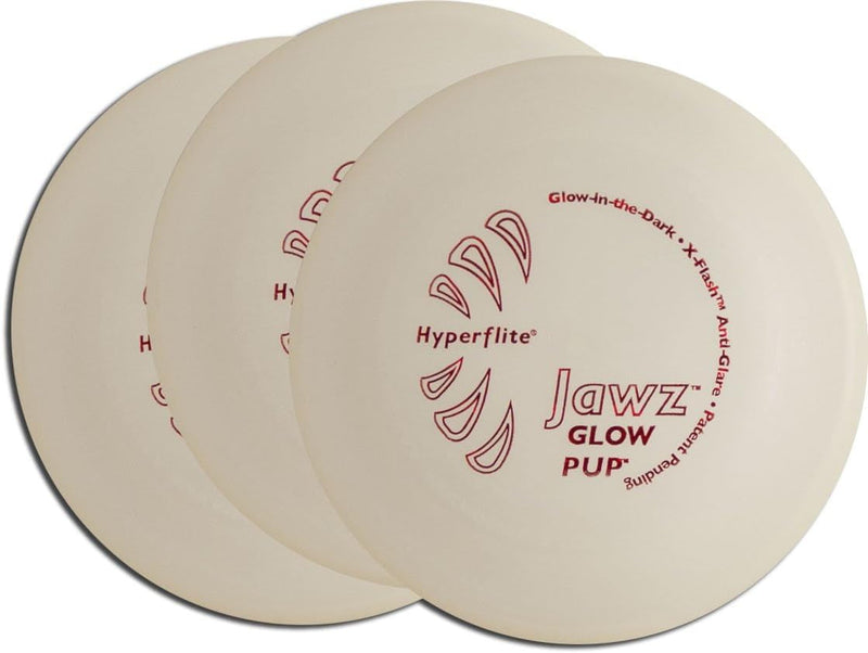 Hyperflite K-10 Glow Pup Jawz Dog Disc Pack