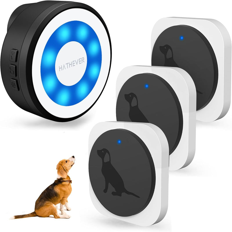 Wireless Dog Doorbell - 1000 Ft Range Waterproof 4 Modes