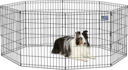 Midwest Foldable Metal Dog Exercise Pen - 24W x 24H