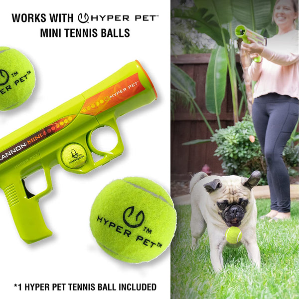 Hyper Pet Dog Ball Thrower-Interactive Toys (Load & Launch Tennis Balls for Dogs to Fetch) [Best Ball Launcher Toys for Large, Medium & Small Dogs] 3 Styles Available (Pack of 2)