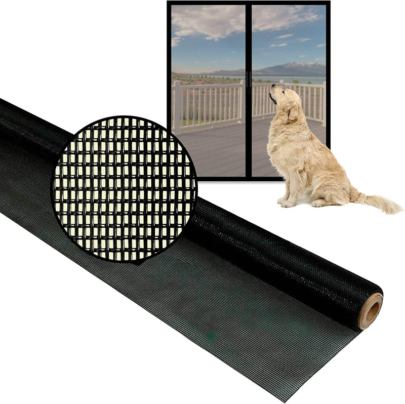 Characters48x100 Pet-Proof Screen Roll for Windows Doors  Porches