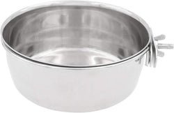 Fuzzy Puppy Elevated Crate Bowl Stainless Steel 20 Oz CCCH-20