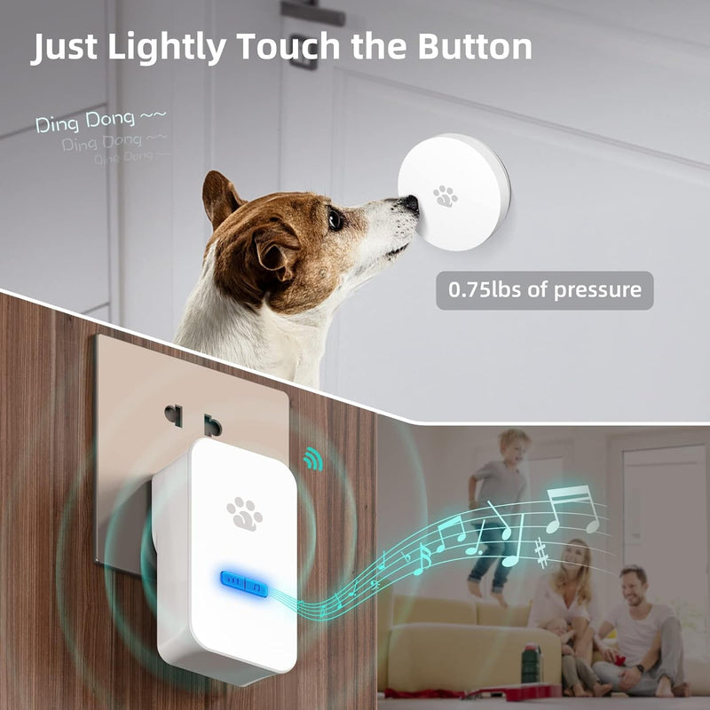 Self-Powered Dog Doorbell for Potty Training and Communication with Older People and Kids