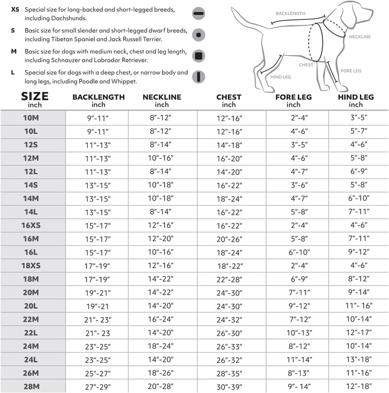 Hurtta Downpour Suit Raven 10M - Weatherproof Dog Coat for Rain and Snow