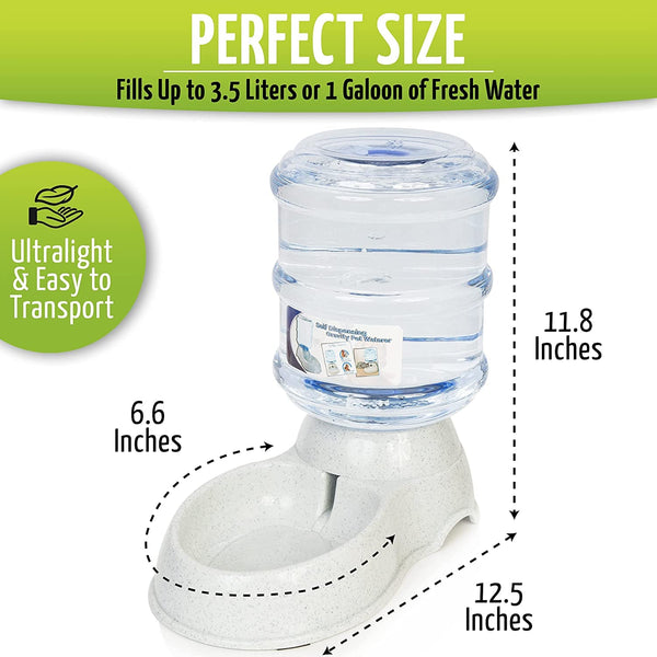 Gravity Self-Dispensing Pet Waterer - Premium Quality 37L