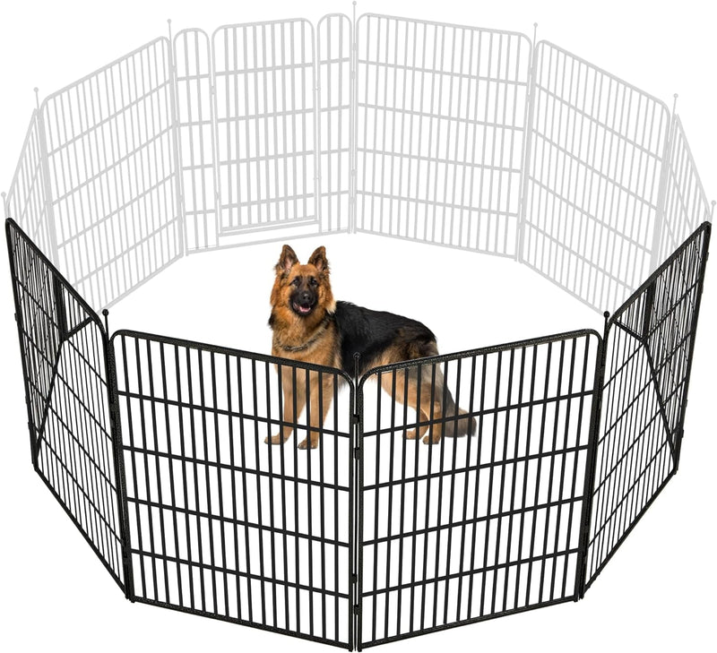 IndoorOutdoor Heavy Duty Dog Playpen - 8 Panels 40 Height