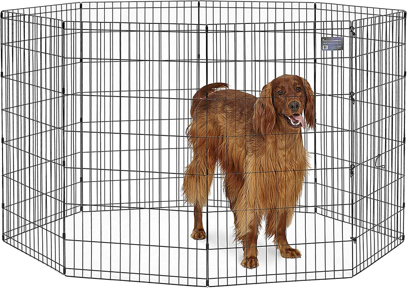 Midwest Foldable Metal Dog Exercise Pen - 24W x 24H