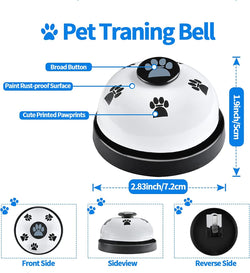 Pet Training Bells - 2 Pack Dog Doorbells for Potty Training and Communication