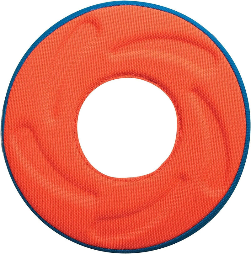 (4 Pack) Chuckit Zipflight Amphibious Dog Fly Ring Toy, Medium