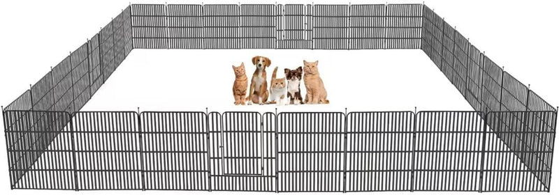 IndoorOutdoor Heavy Duty Dog Playpen - 8 Panels 40 Height