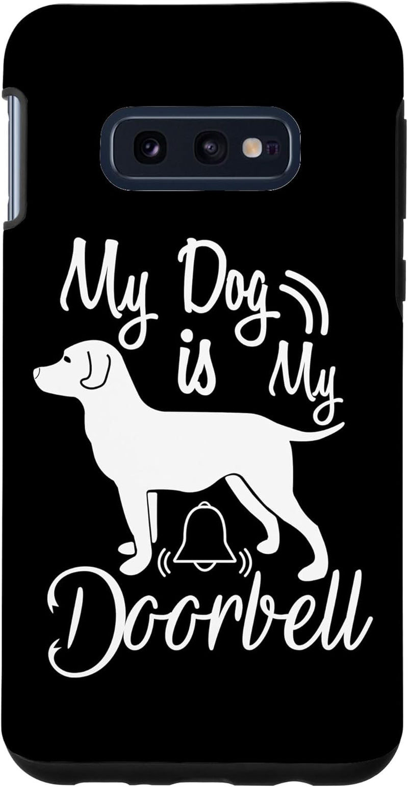 Galaxy S9 Dog Design Case - Rescue Dogs Doorbell Fun and Owner Gift