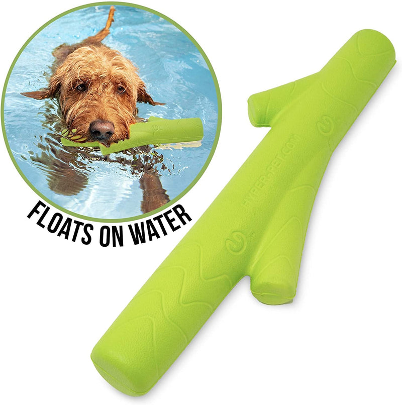 Hyper Pet Flying Series Interactive Dog Toys - Large Duck Slingshot Fetching Dog Toy - Floats on Water