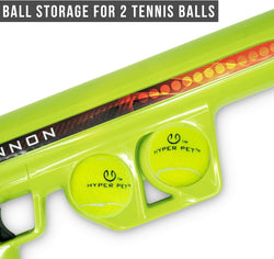 Hyper Pet K9 Kannon Dog Ball Thrower Launcher for Dogs (Small to Medium Breeds up to 60 Pounds), Includes One Hyper Pet 2.5 Inch Tennis Ball