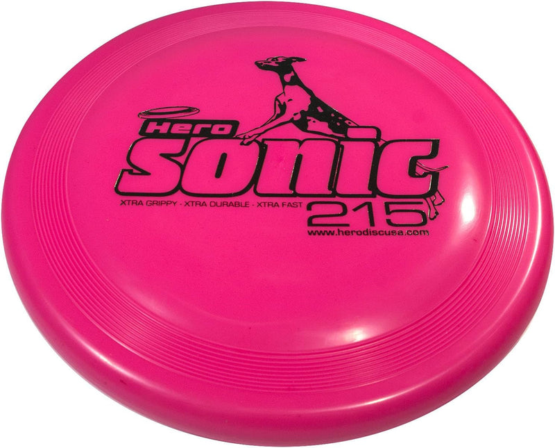 Hero Sonic Xtra 215 Distance Flying Dog Sport Disc - (Yellow)