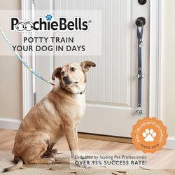 Lux Leather USA Dog Doorbell - Handcrafted  Trusted for Potty Training Train in Days